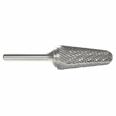 GRAINGER 310002186 Cone Burr Radius End 3/8 Carbide