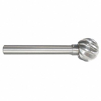 GRAINGER 310002506 Ball Burr SD Single End 3/8 Carbide