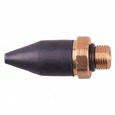 SPEEDAIRE 22YK69 Air Gun Nozzle Brass 1 1/2 L