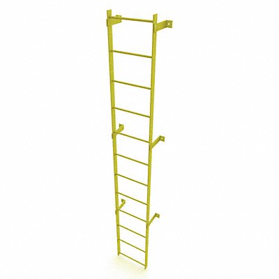 TRI-ARC WLFS0112Y Ladder Safety Yellow Steel 500lb 11ft 2