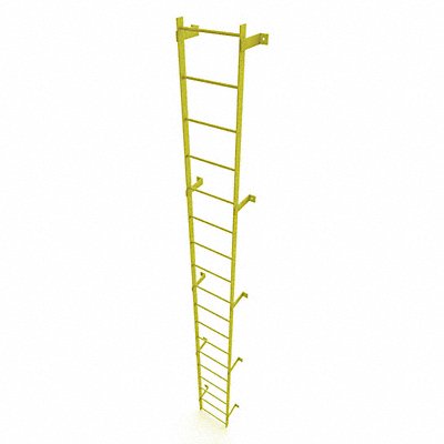 TRI-ARC WLFS0118Y Ladder Safety Yellow Steel 500lb 17ft 2