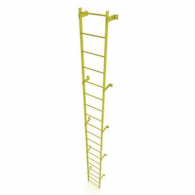 TRI-ARC WLFS0119Y Ladder Safety Yellow Steel 500lb 18ft 2