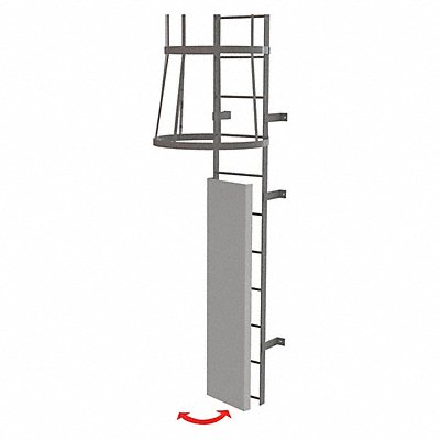 TRI-ARC OPFS03 Ladder Fixed Steel Guard Door