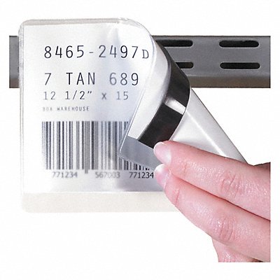PARTNERS BRAND LH167 Magnetic Tape Strips 4x6 PK50