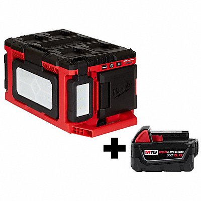 MILWAUKEE 23572000000000 M18 Light/Charger. XC5.0 Battery Pack