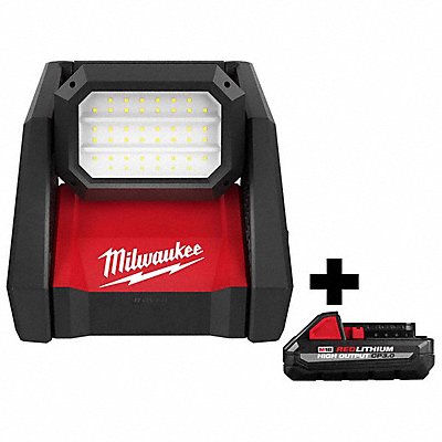 MILWAUKEE 23662000000000 M18 Power Flood Light w M18 3.0 Battery