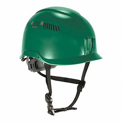 ERGODYNE 8977 Green Safety Helmet Adjustable Venting