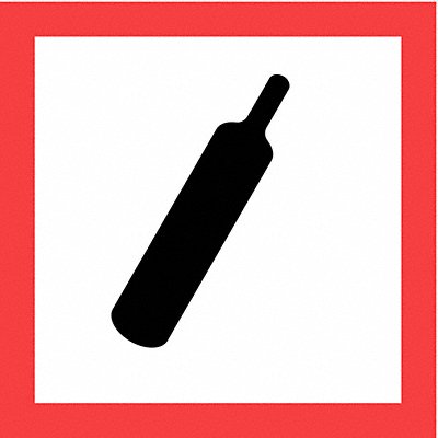 GHS SAFETY GHS1267 Pictogram Sign 10-3/4 W