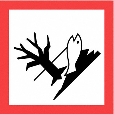 GHS SAFETY GHS1274 Pictogram Sign 10-3/4 W