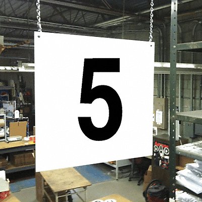 STRANCO INC HPSFS12125 Hanging Aisle Sign Legend 5
