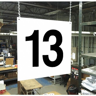 STRANCO INC HPSFS121213 Hanging Aisle Sign Legend 13