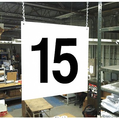 STRANCO INC HPSFS121215 Hanging Aisle Sign Legend 15