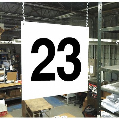 STRANCO INC HPSFS121223 Hanging Aisle Sign Legend 23