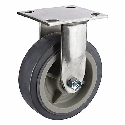 GRAINGER P21RXUP060RX14 Standard Plate Castor Rigid 900 lb.