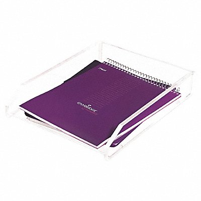 KANTEK KTKAD10 Letter Tray Clear Acrylic
