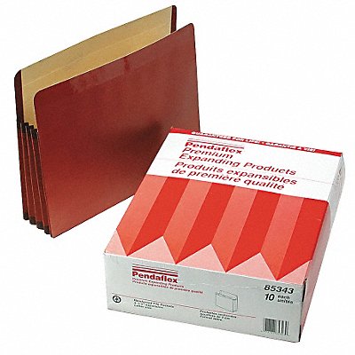 GRAINGER PFX85343 Expand File Folder Fiber/Manila PK10