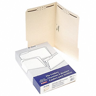 GRAINGER PFXFM313 Legal File Folders Manila PK50