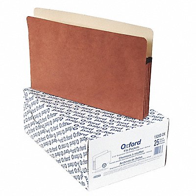 GRAINGER PFX1526EOX Expand File Folder Manila/Fiber PK25