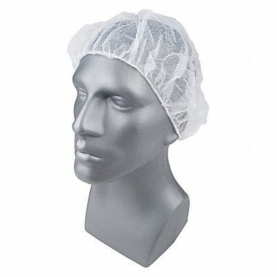 CONDOR 23KX10 Bouffant Cap PP White 21 in PK100
