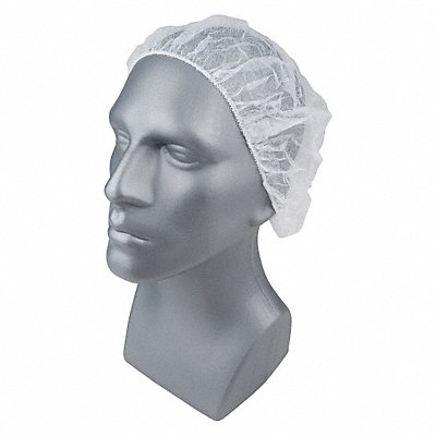 CONDOR 23KX11 H8280 Bouffant Cap PP White 21 in PK1000
