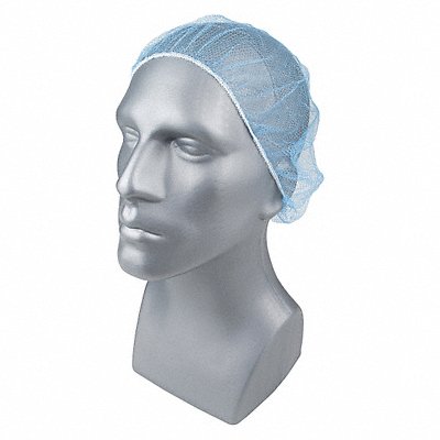CONDOR 23KX29 Hairnet Polyester Blue 18 in PK1000