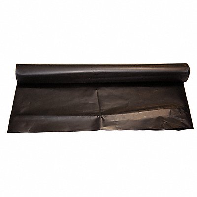 AIR SYSTEMS INTERNATIONAL SVHLF8C Lay Flat Duct Polyeth Black 750 ft.