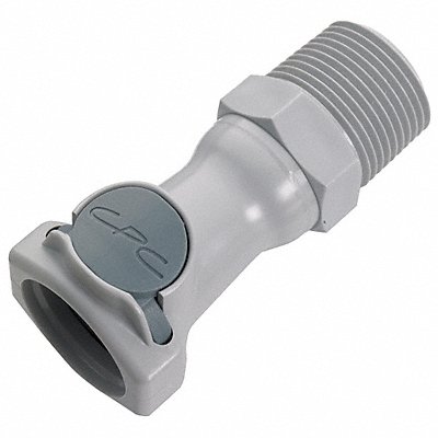 COLDER HFCD10612 Coupler PP Grey Push In 3/8