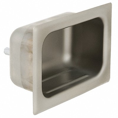 BRADLEY SA16600000 Soap Dish Silver 9 in W
