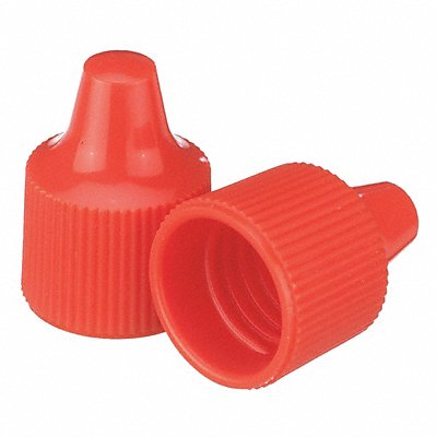 WHEATON 242513 Cap 15 mm Dia Orange PK100