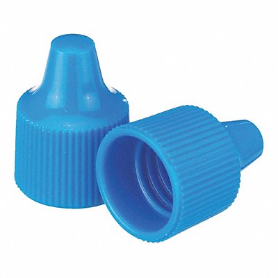 WHEATON 242514 Cap 15 mm Dia Blue PK100