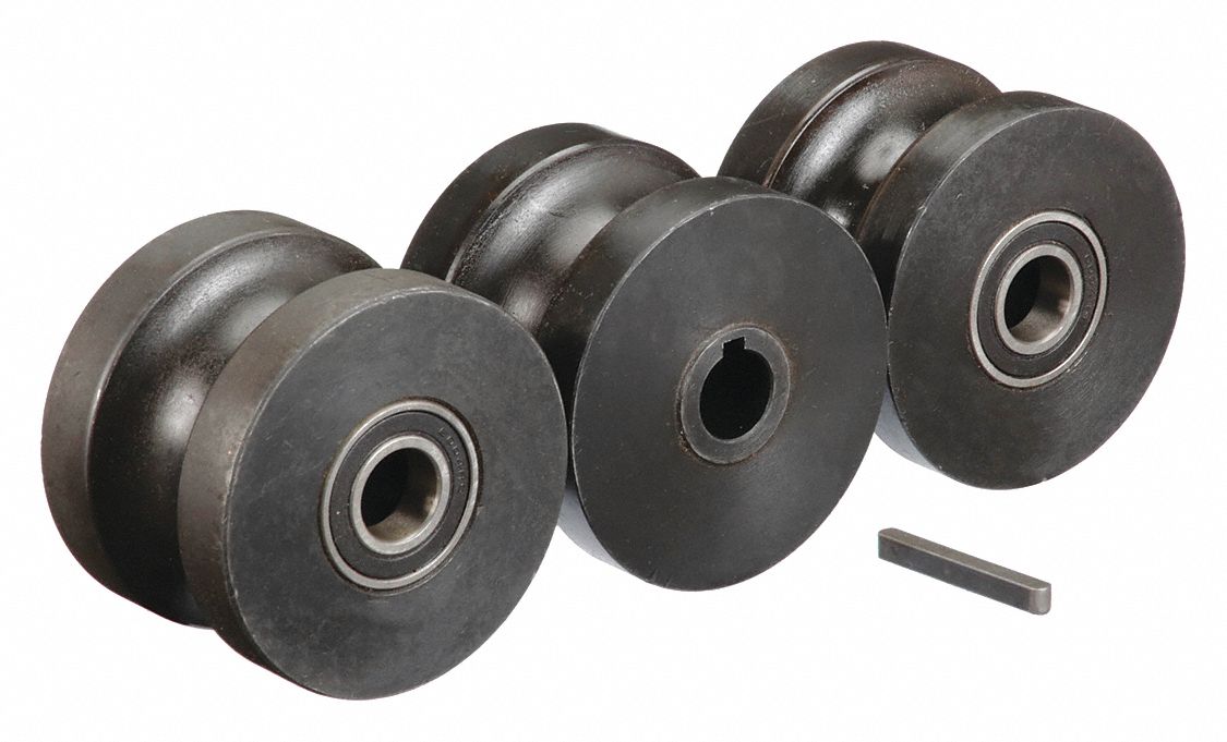 DAYTON TT45J333107G Round Tube Rollers 1-1/4in