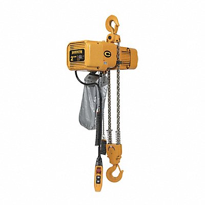 HARRINGTON NER020CD15460V Electric Chain Hoist 4000 lb 15 ft 460