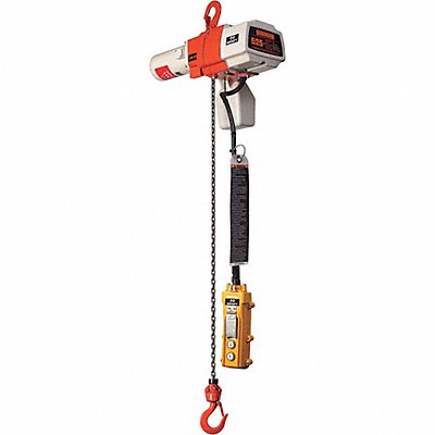 HARRINGTON ED1050DSA20 Electric Chain Hoist 1050 lb 20 ft 120