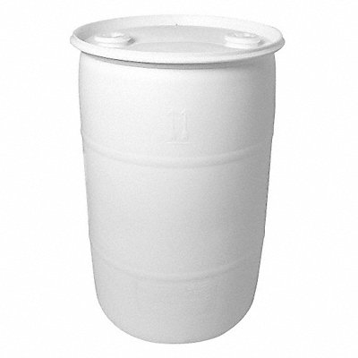 GRAINGER THO35W Transport Drum White 0.14in