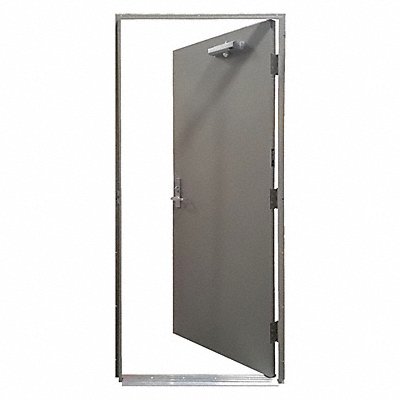 SECURALL HDQP3684RH Steel Door with Sub-Frame