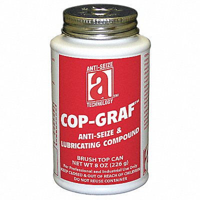 ANTI-SEIZE TECHNOLOGY 11010 General Purpose Anti-Seize 8 oz BrshTp Cn