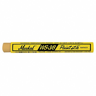 MARKAL 82421 H7742 Paint Marker 3/8 in Yellow PK12
