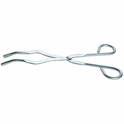 GRAINGER CTSP09 Crucible Tongs 9 in L Plated Steel