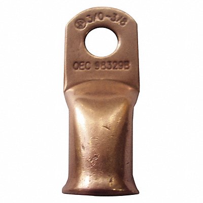 WESTWARD 23YZ35 Lug Copper 4/0 ga Straight PK25