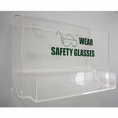 GRAINGER 23Z419 Eyewear Dispenser Tray Acrylic 35 Pairs