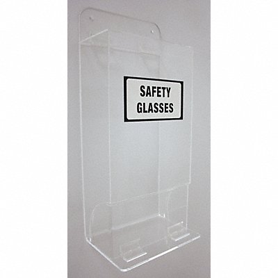 GRAINGER 23Z421 Eyewear Dispenser Stack Acrylic 25 Pairs