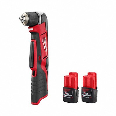 MILWAUKEE 24152048112411 M12 3/8 Drill/Driver + M12 Battery 2PK