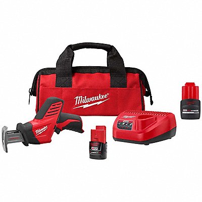 MILWAUKEE 24202100000000 M12 Hackzall Kit+M12 HO 2.5 Battery