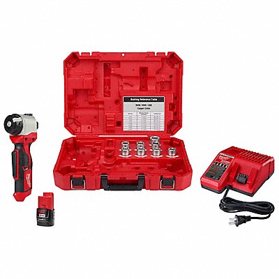MILWAUKEE 2435X21 Cable Stripper Kit 12 V DC Right Angle