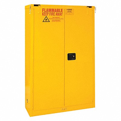 DURHAM MFG 1045S50 Flammable Safety Cbnt Self Closing Door 45 gal.