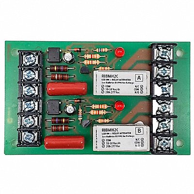 FUNCTIONAL DEVICES INC / RIB RIBMH2C Track Mount Relays 15A 2 SPDT