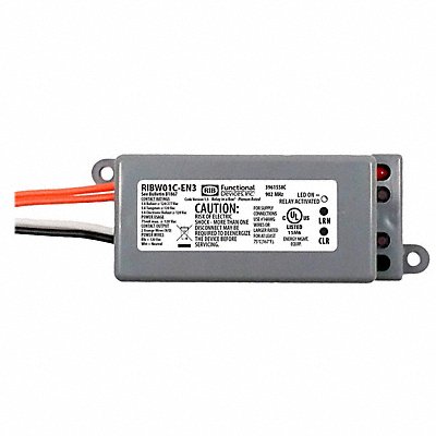 FUNCTIONAL DEVICES INC / RIB RIBW01CEN3 Enclosed Wireless Relay 902 MHz 120VAC
