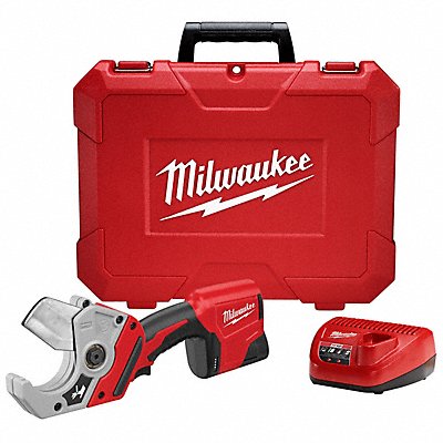 MILWAUKEE 247021 Cordless Pipe Cutter Kit 5 RPM 12V DC