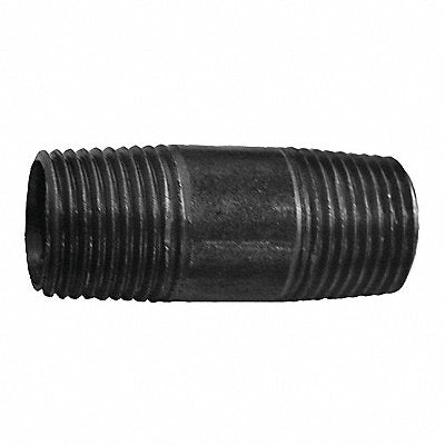 JONES STEPHENS 30510 Black Pipe Nipple 1/2 X 10 In