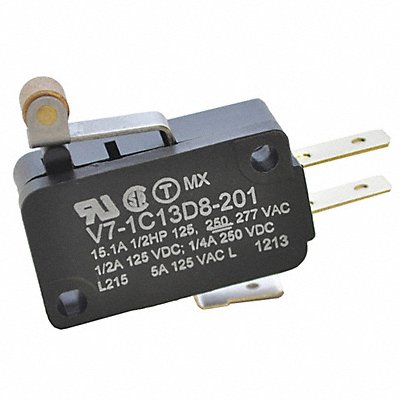 HONEYWELL V71C13D8201 Mini Snap Action Switch Roller Lever 1NO/1NC